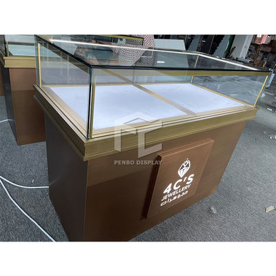 1200mm Jewelry Display Cabinet Counter OEM Metal Frame