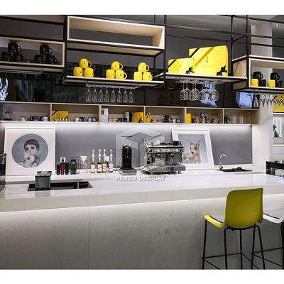 Monomer Design Coffee Shop Display Counter 16mm Thick MDF