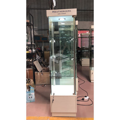 Boutique Monomer Design Shop Display Cabinet 2300mm For Jewelry Shop