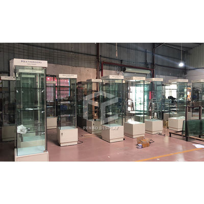 Boutique Monomer Design Shop Display Cabinet 2300mm For Jewelry Shop