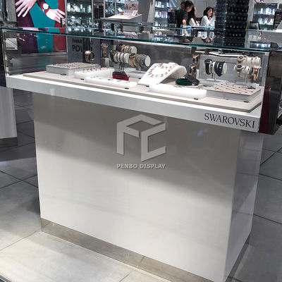 6500k LED Light Jewellery Shop Counter Showcase 1100*550*1150mm