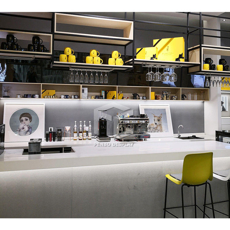 Monomer Design Coffee Shop Display Counter 16mm Thick MDF