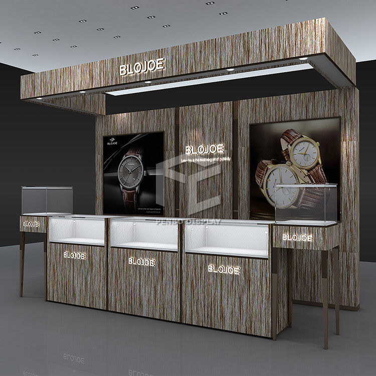 OEM Watch Display Showcase 1200mm High Countertop Jewellery Display Cabinet